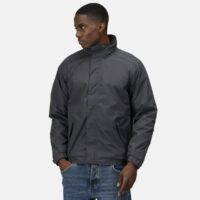 MEN'S REGATTA ECO DOVER WATERPROOF JACKET - SEAL GREY