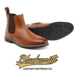 MEN'S BLACKSMITH CHELSEA DEALER BOOTS - TAN / 007