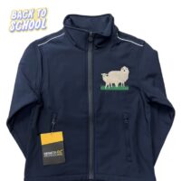 KIDS SHEEP AND LAMB JACKET - NAVY