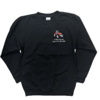 MEN'S SWEATSHIRT BLACK - RED TRACTOR