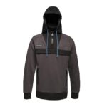 MEN'S REGATTA TACTICAL ASSAULT 1/2 ZIP HOODIE - ASH/BLACK
