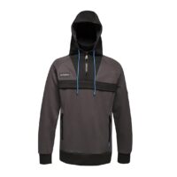 MEN'S REGATTA TACTICAL ASSAULT 1/2 ZIP HOODIE - ASH/BLACK