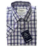 MEN'S CHAMPION SHORT SLEEVE SHIRT - BUDE / NAVY