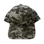 GREEN CAMO BASEBALL CAP