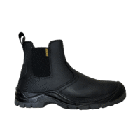 MEN'S BUFFALO SLIP ON SAFETY BOOT - BLACK