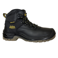 ME-149 Lace Support Safety Boot - Black
