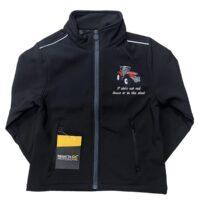 KIDS RED TRACTOR - BLACK