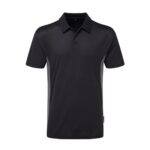 TUFF STUFF POLO T/SHIRT - BLACK