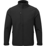FORTRESS SELKIRK SOFTSHELL JACKET - BLACK