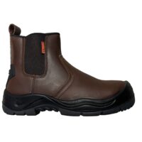 CHARGER DENVER SLIP ON SAFETY BOOTS - BROWN