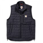 CARHARTT WATER REPELLENT GILET - BLACK