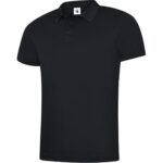 UNEEK POLO T/SHIRT - BLACK