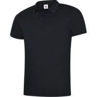UNEEK POLO T/SHIRT - BLACK