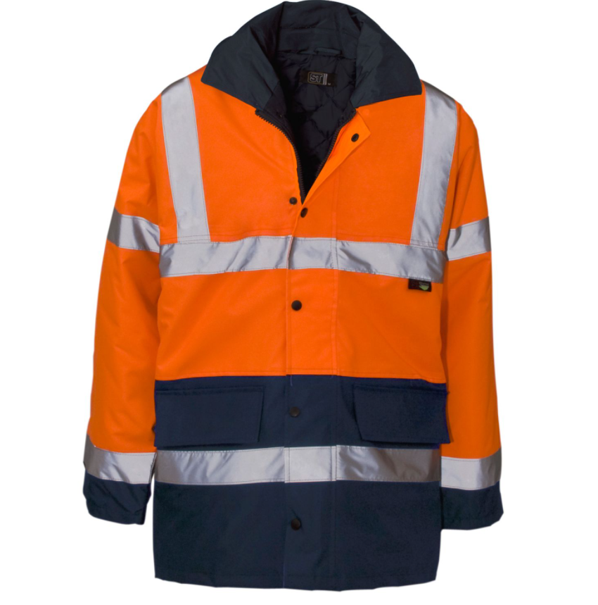 Super Touch Hi Vis Standard Parka - Orange