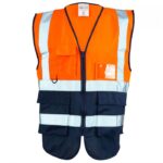 HI-VIS EXECUTIVE VEST - ORANGE