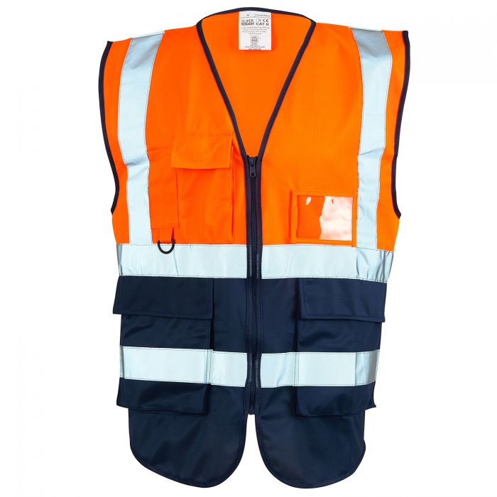 HI-VIS EXECUTIVE VEST - ORANGE