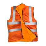 Standsafe Hi Vis Fleece Bodywarmer - Orange